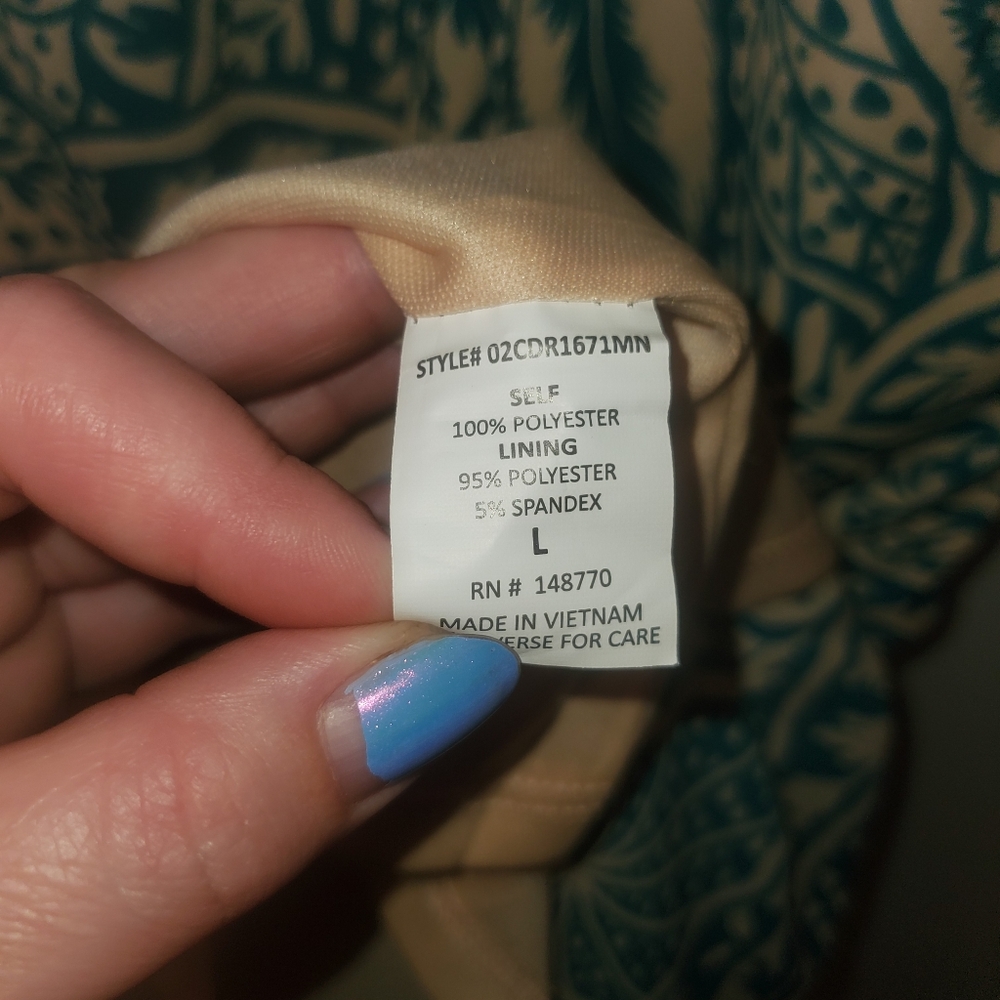 Sienna Sky Tropical Print Dress - Picture 8 of 9